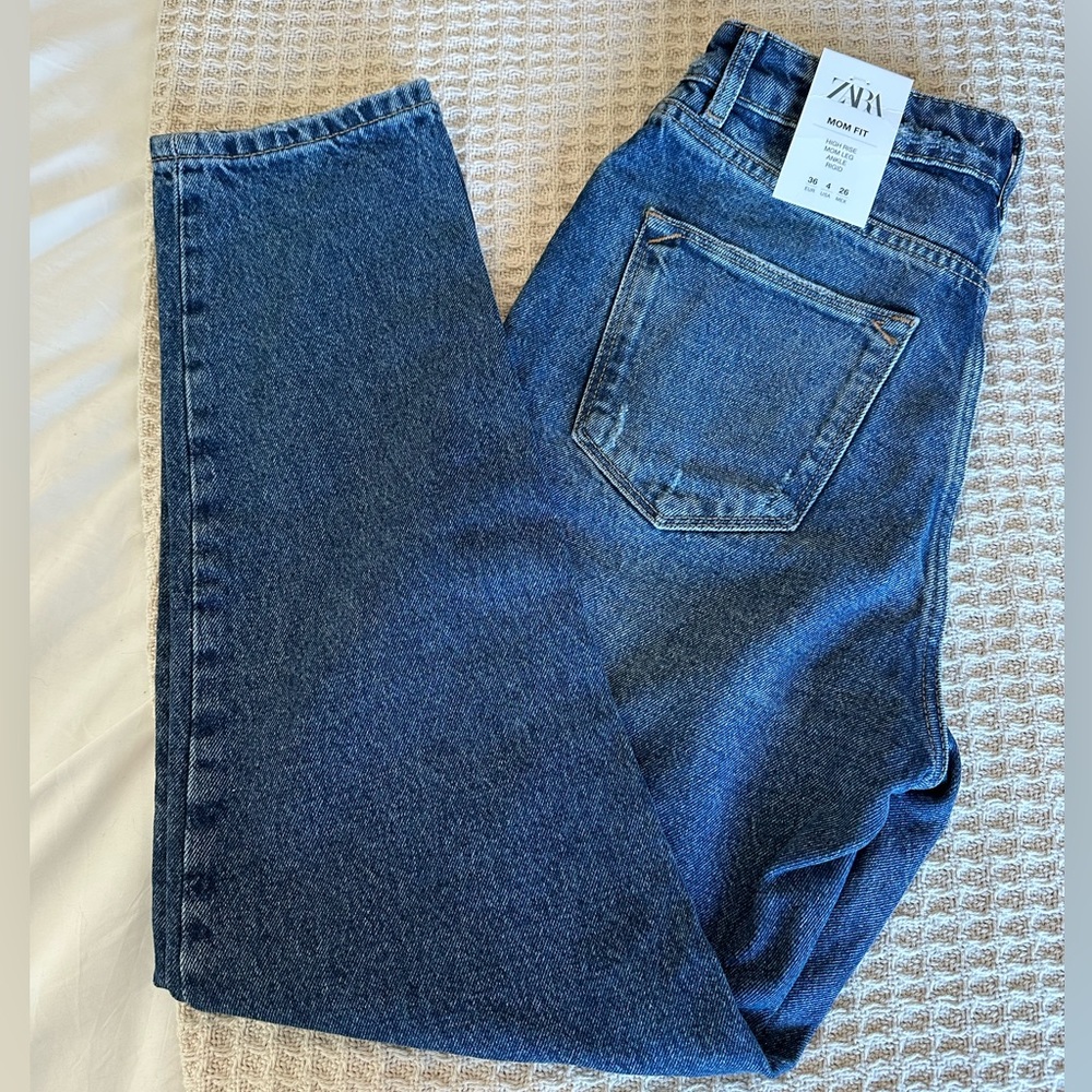 NWT ZARA Mom Jeans